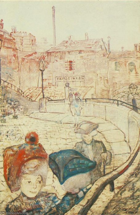Sunday Afternoon In Como — Gulacsy Lajos Kalman