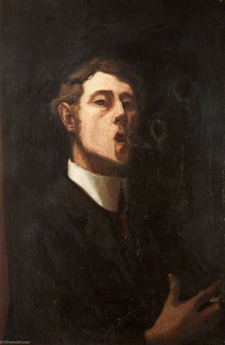 Portrait Of A Young Man (possibly A Self Portrait) — William Hoggatt