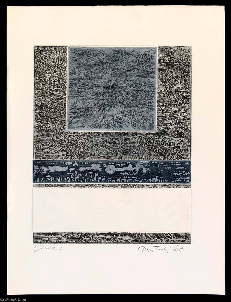 A Genesis, State 1, From The Portfolio A Genesis — Gabor Peterdi