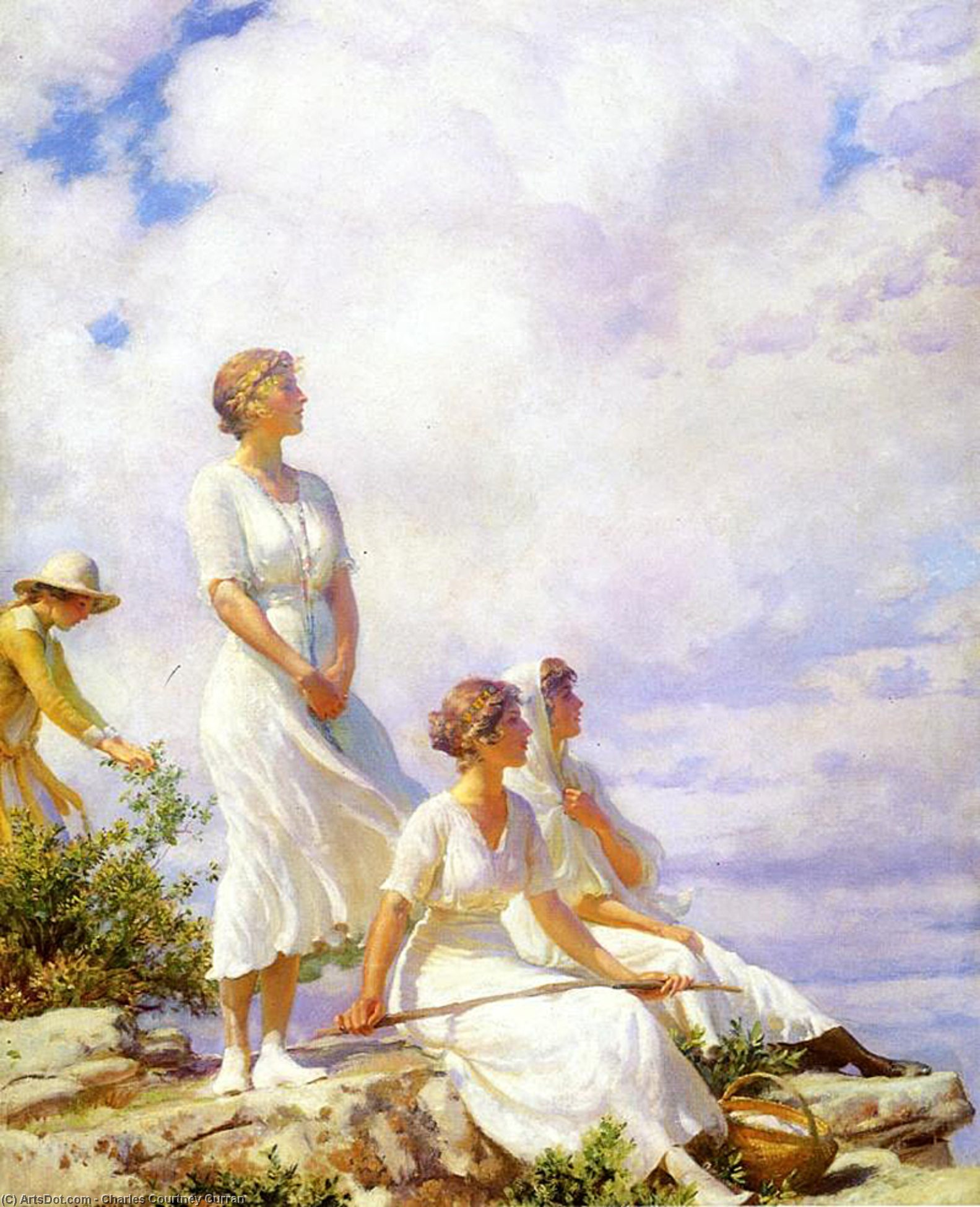 Summer Clouds — Charles Courtney Curran