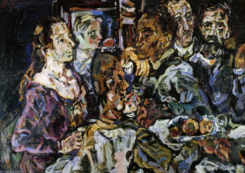 Oskar Kokoschka Les Amis Exposition Nazie Art Dégénéré — Oskar Kokoschka