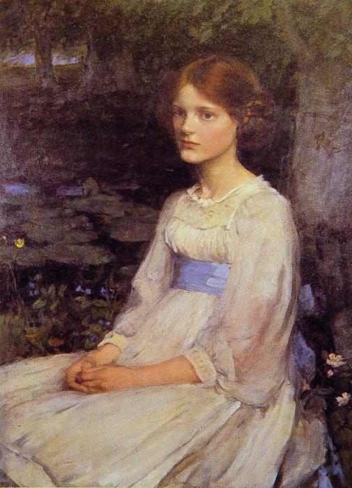 Miss Betty Pollock — John William Waterhouse