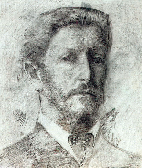 Self-portrait 3 — Mikhail Vrubel