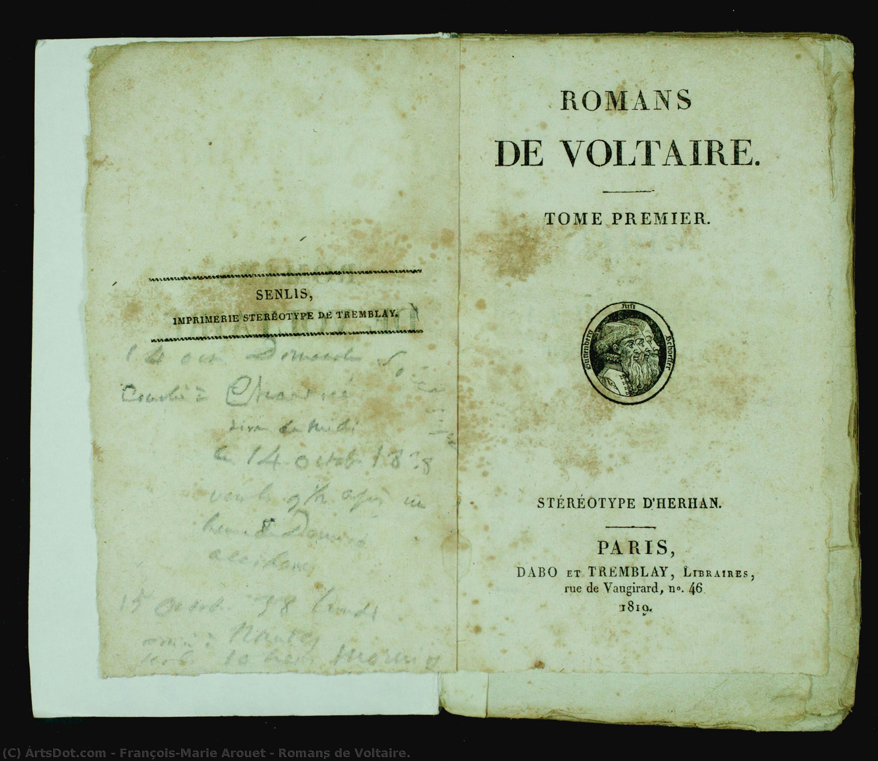 Romans De Voltaire. — François-marie Arouet