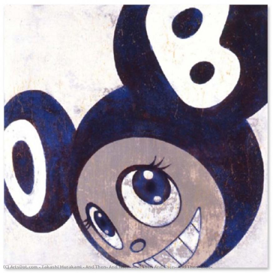 And Then, And Then, And Then And Then, And Then (blue) — Takashi Murakami