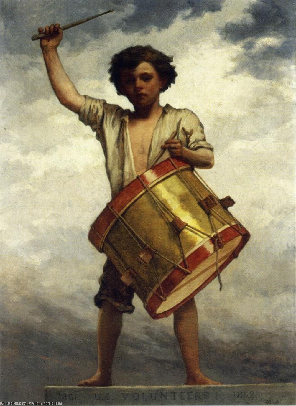The Drummer Boy — Уильям Моррис Хант