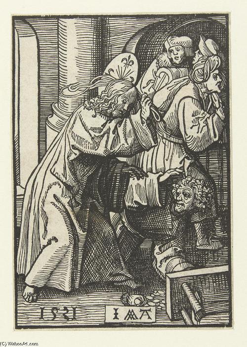 Expulsion Of Merchants From The Temple — Jacob Cornelisz Van Oostsanen
