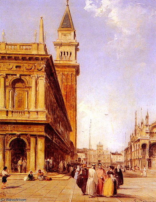 St Marks Square Venice — Edward Pritchett