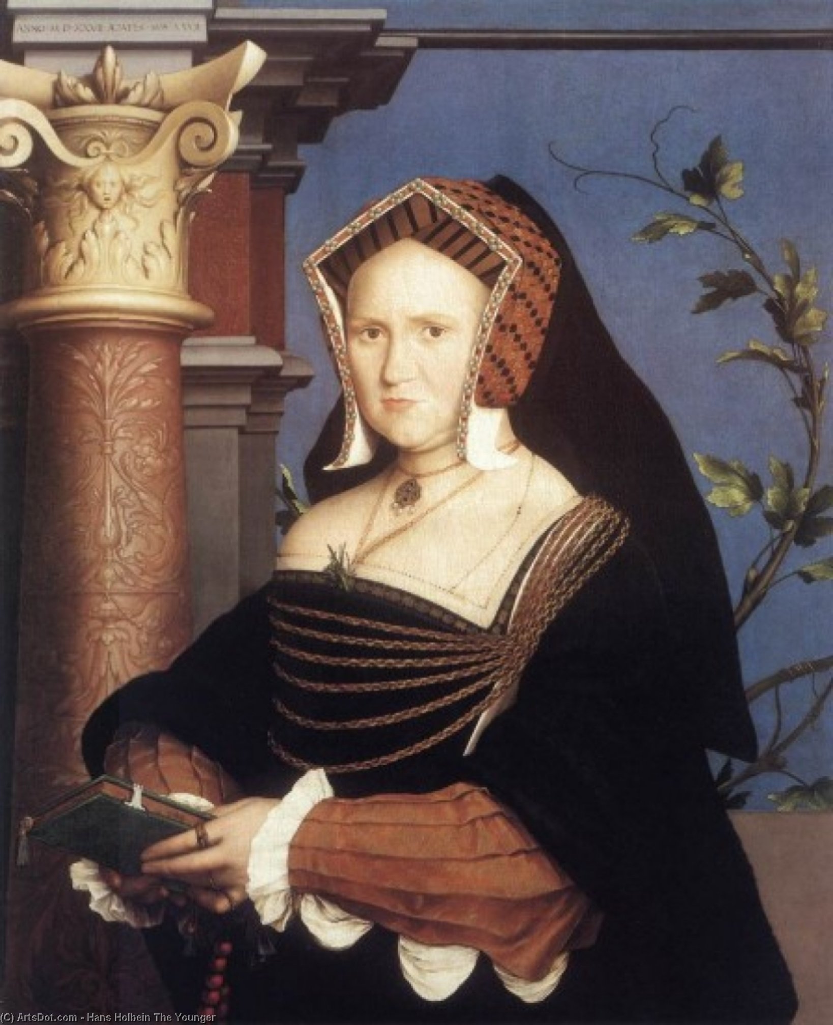 Retrato De Lady Mary Guildford — Hans Holbein El Joven