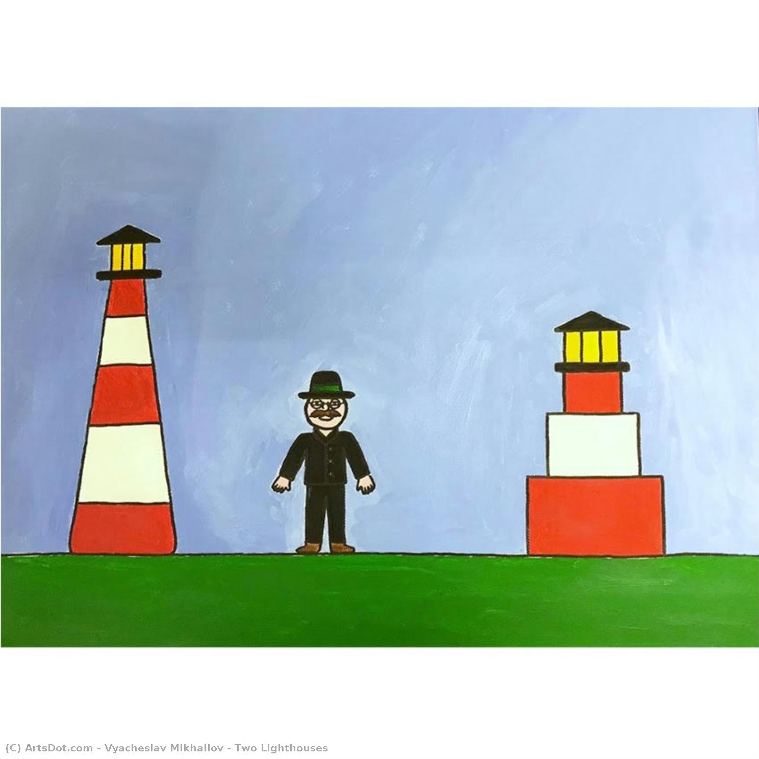 Two Lighthouses — Vyacheslav Mikhailov