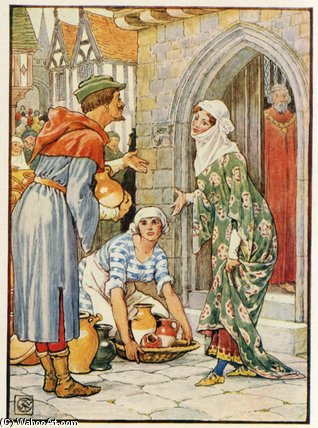 Robin Hood As The Potter — Walter Crane