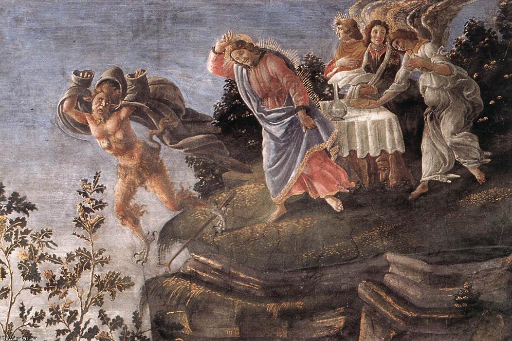 Three Temptations Of Christ (detail) (14) — Sandro Botticelli