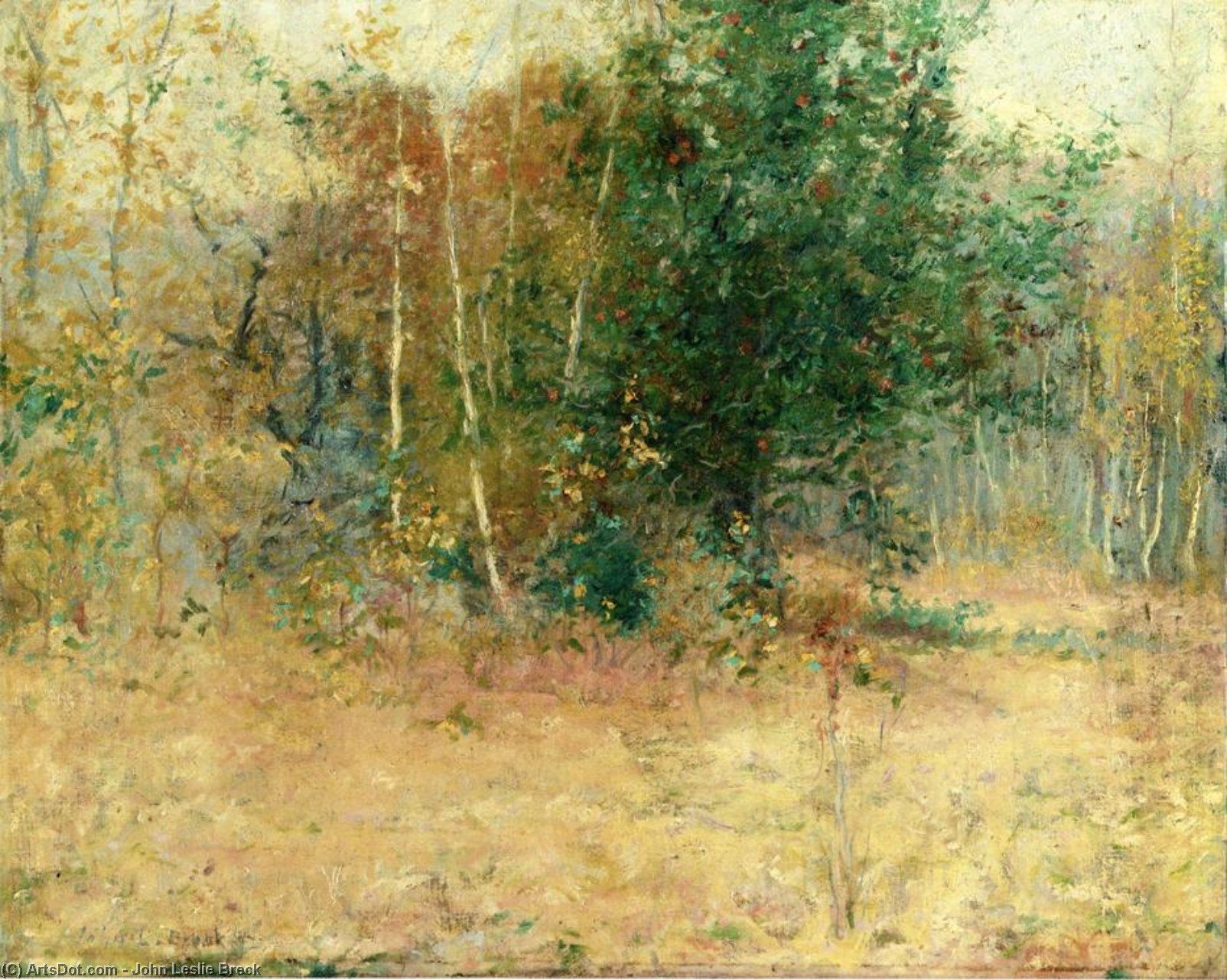 Study For 'indian Summer' — John Leslie Breck