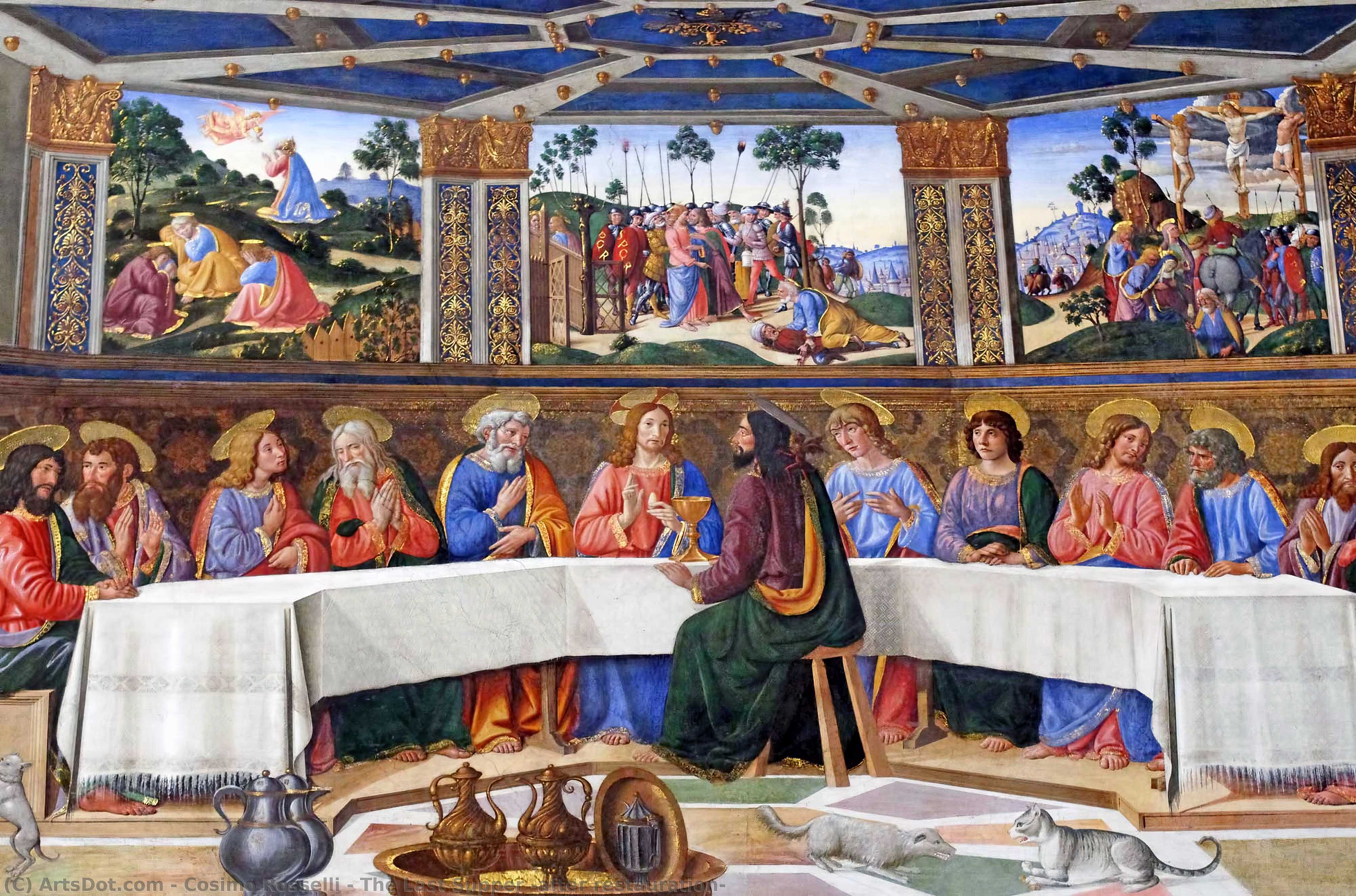 The Last Supper (after Restauration) — Косимо Росселли
