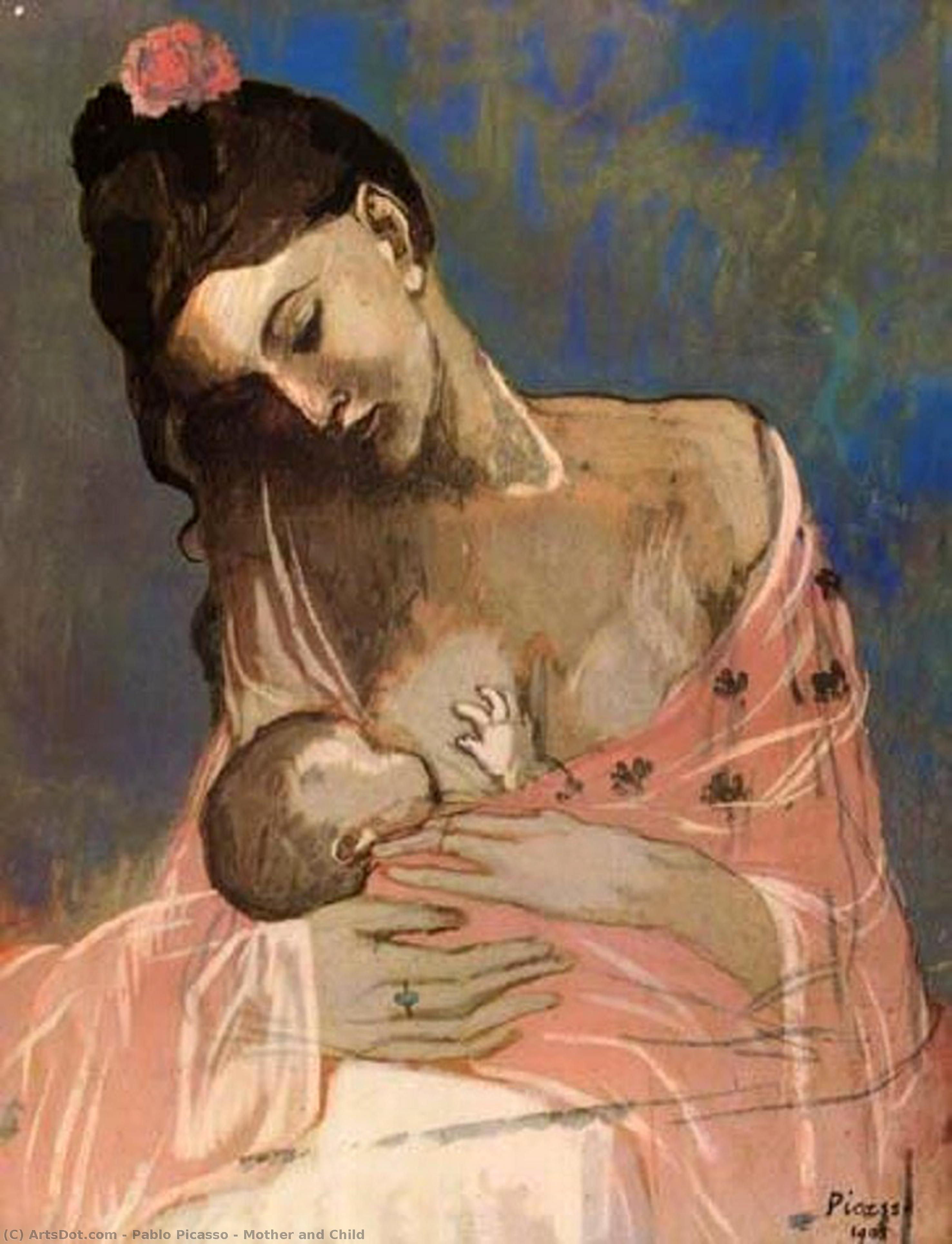 Mother And Child — Пабло Пикассо