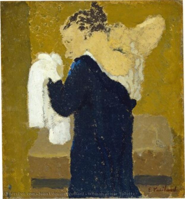 Woman At Her Toilette — Jean-édouard Vuillard