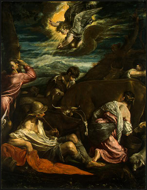 The Annunciation To The Shepherds ) — Jacopo Bassano (jacopo Da Ponte)