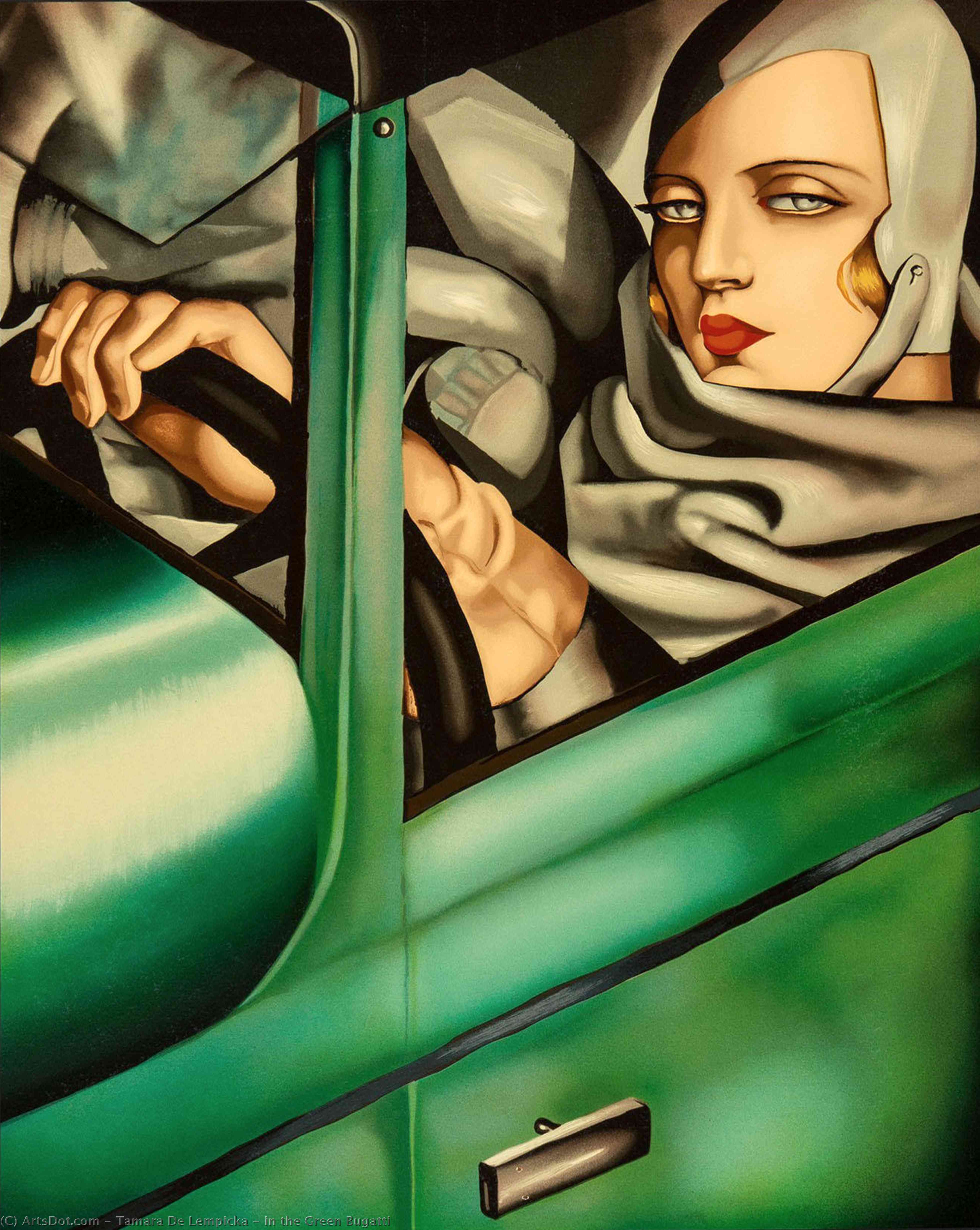In The Green Bugatti — Тамара Де Лемпицка