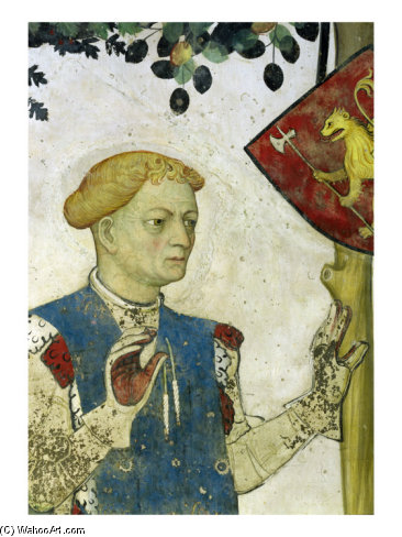 The Nine Worthies Detail Of Hector Of Troy — Giacomo Jaquerio