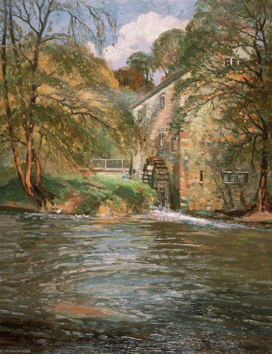 Autumn On The Monnow — Donald Henry Floyd