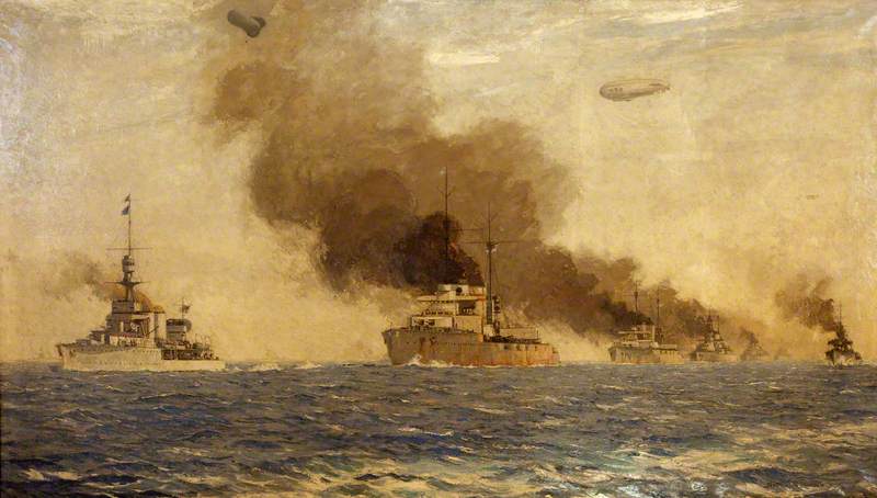 Hms 'cardiff' — Норман Уилкинсон