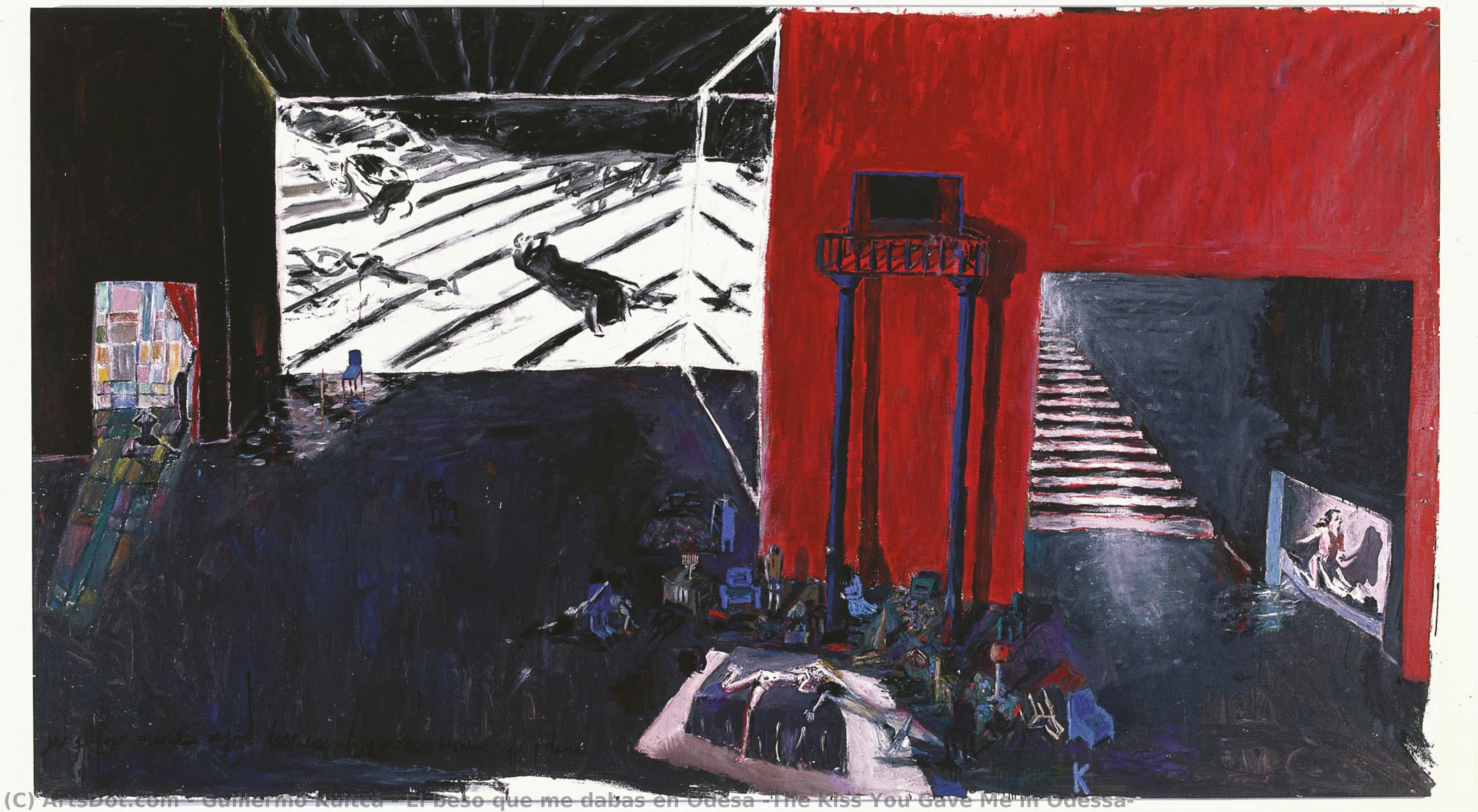 El Beso Que Me Dabas En Odesa [the Kiss You Gave Me In Odessa] — Guillermo Kuitca