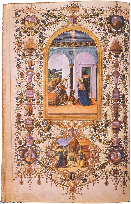 Prayer Book Of Lorenzo De' Medici — Francesco Di Antonio Del Chierico