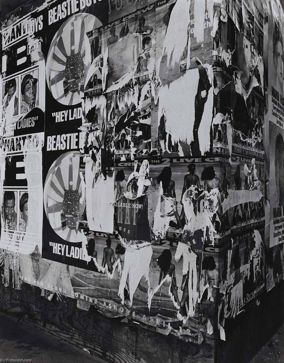 Corner With Torn Posters, From The Series Connecticut Avenue — Brian V Jones