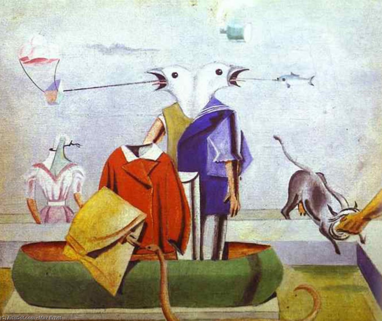 Birds; Also; Birds, Fish-snake And Scarecrow — Max Ernst