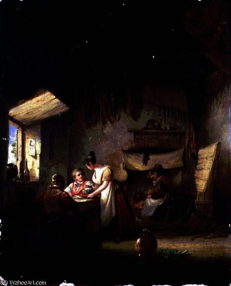Interior With Figures — Nicholas Matthew Condy