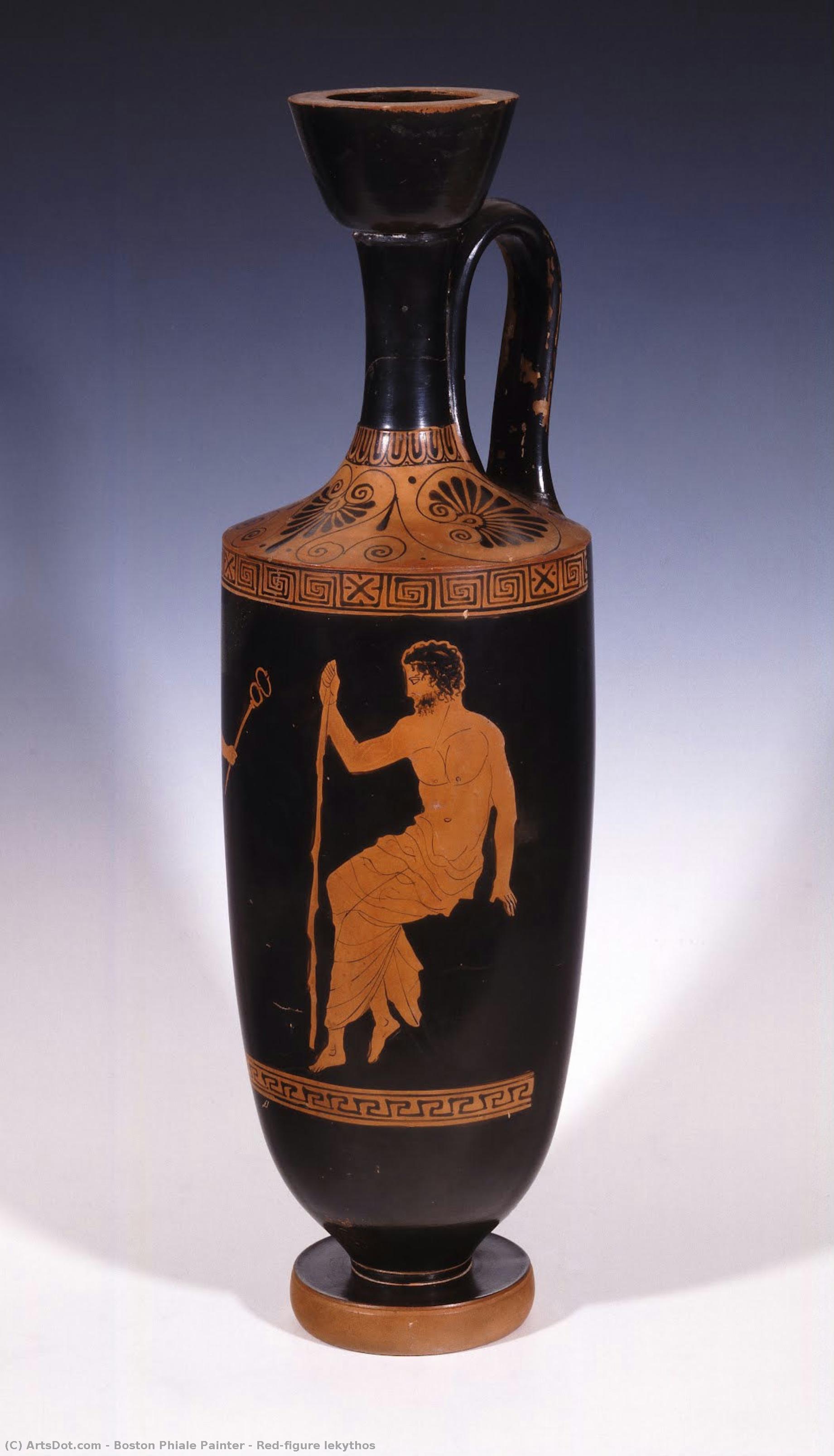 Red-figure Lekythos — Boston Phiale Painter