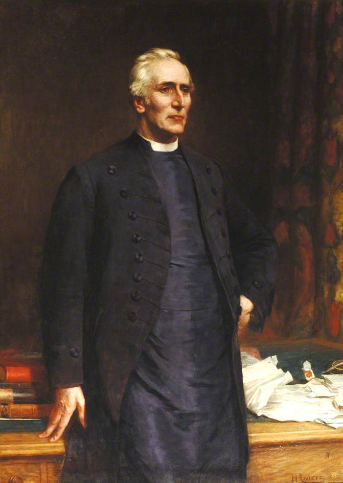 John Percival (1834–1918), President Of Trinity College And Bishop Of Hereford — Hugh Goldwin Riviere