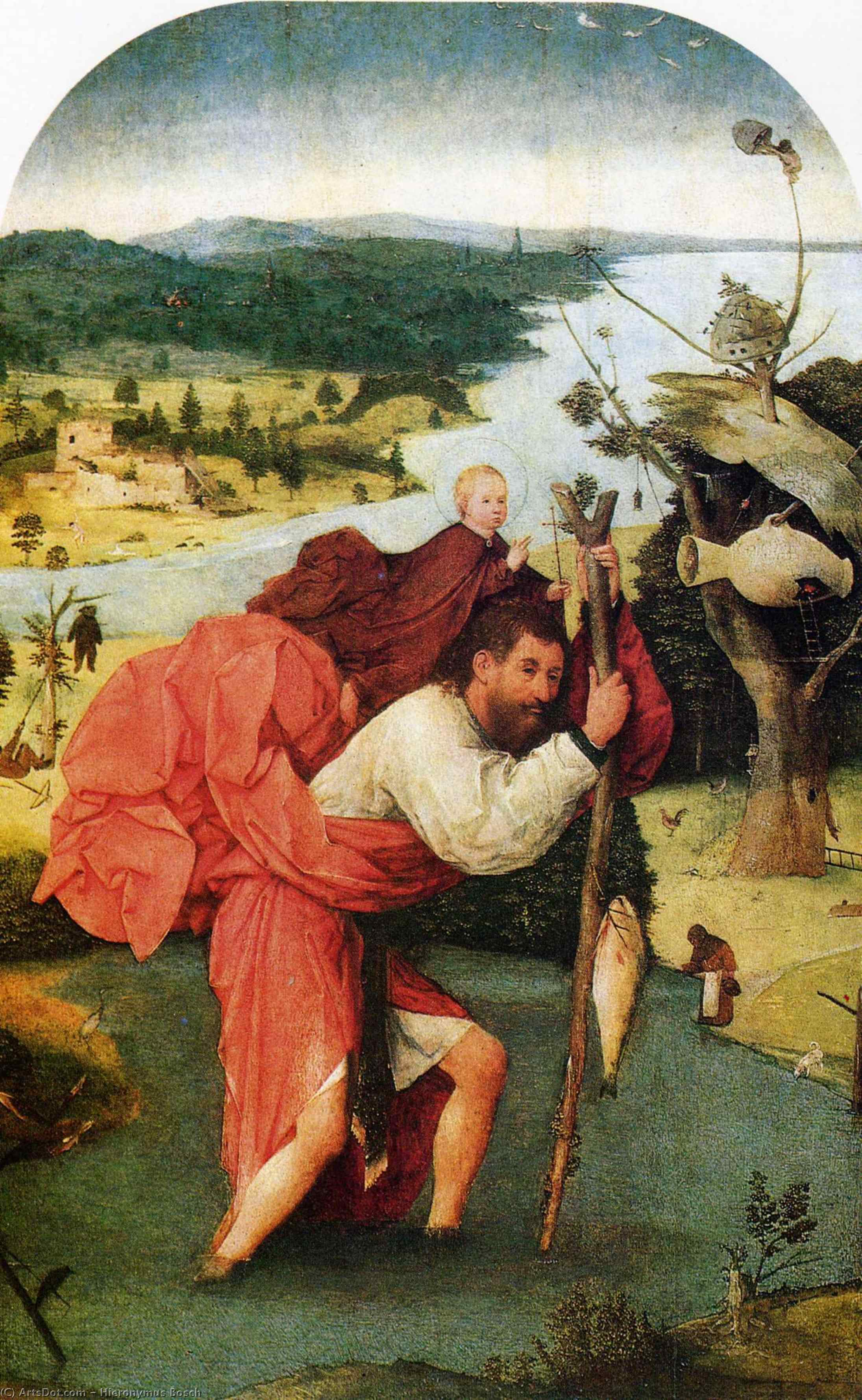 Saint Christopher — Јеронимијус Бош