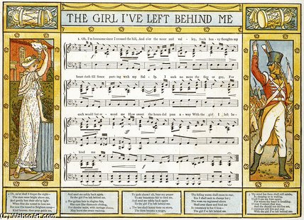 The Girl I've Left Behind Me — Walter Crane