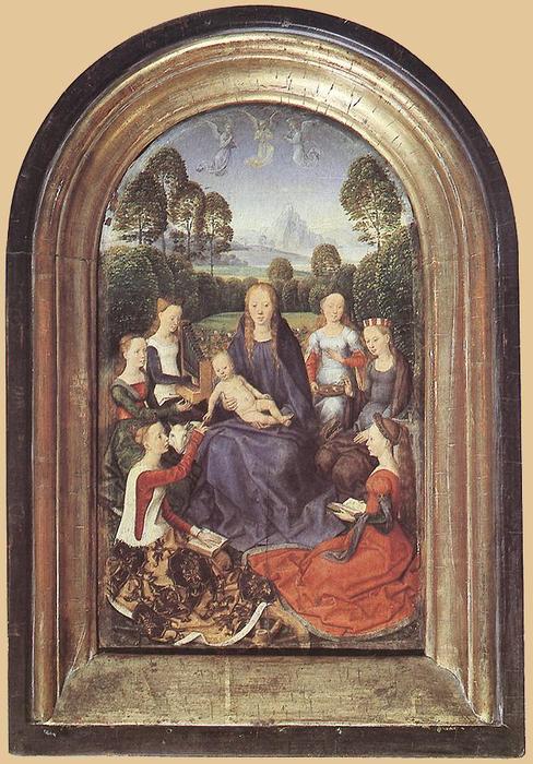 Diptych Of Jean De Cellier — Memling, Hans