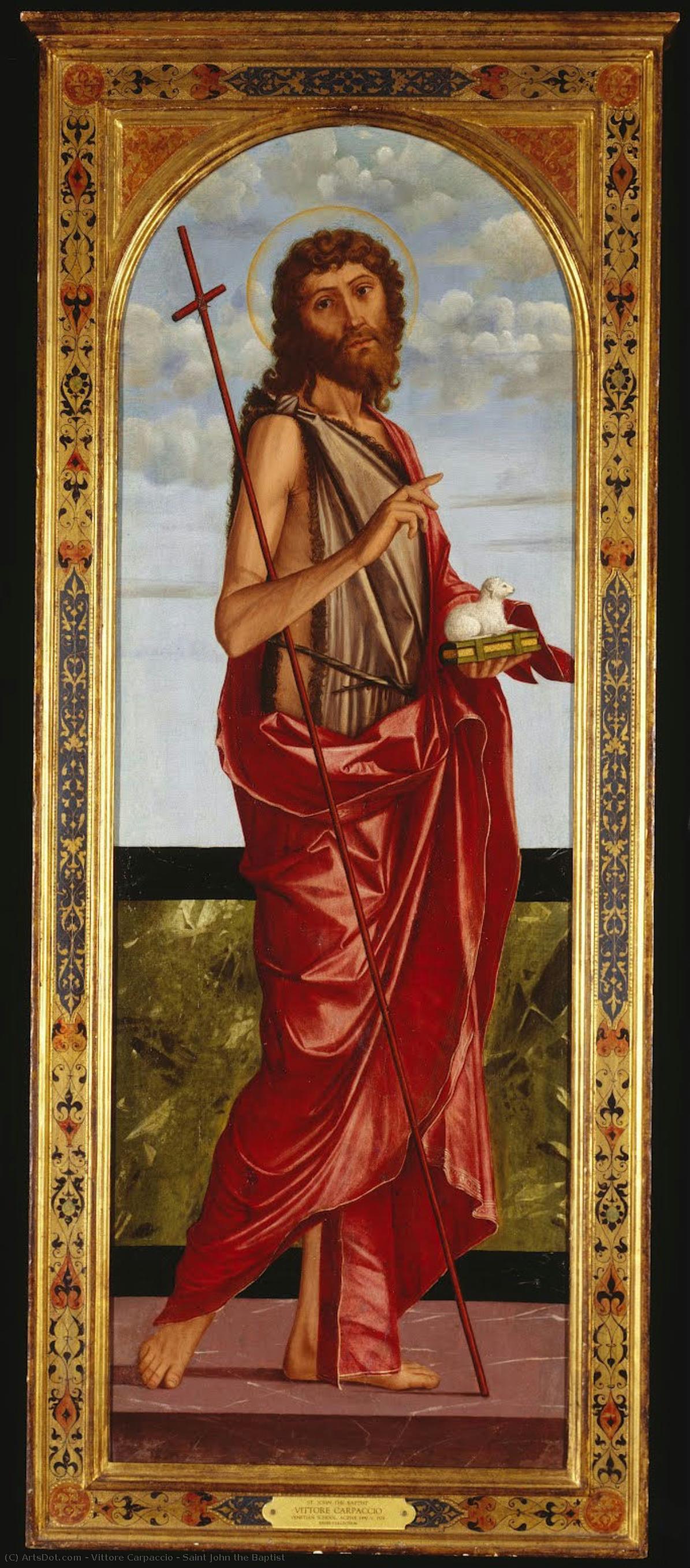 Saint John The Baptist — Виttore Карпаччо