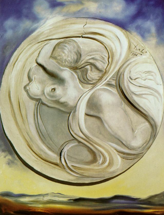 Space Eve, 1972 — Сальвадор Дали