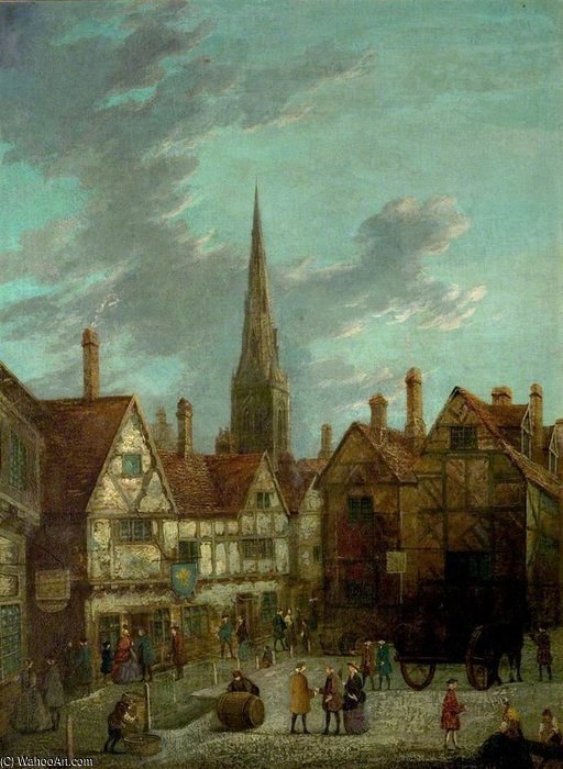 View Of The Parish Church, Newark, Nottinghamshire — Paul Jones