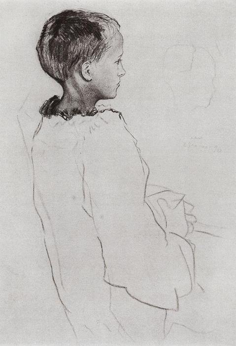 Girl Olia 2 — Konstantin Andreevic Somov