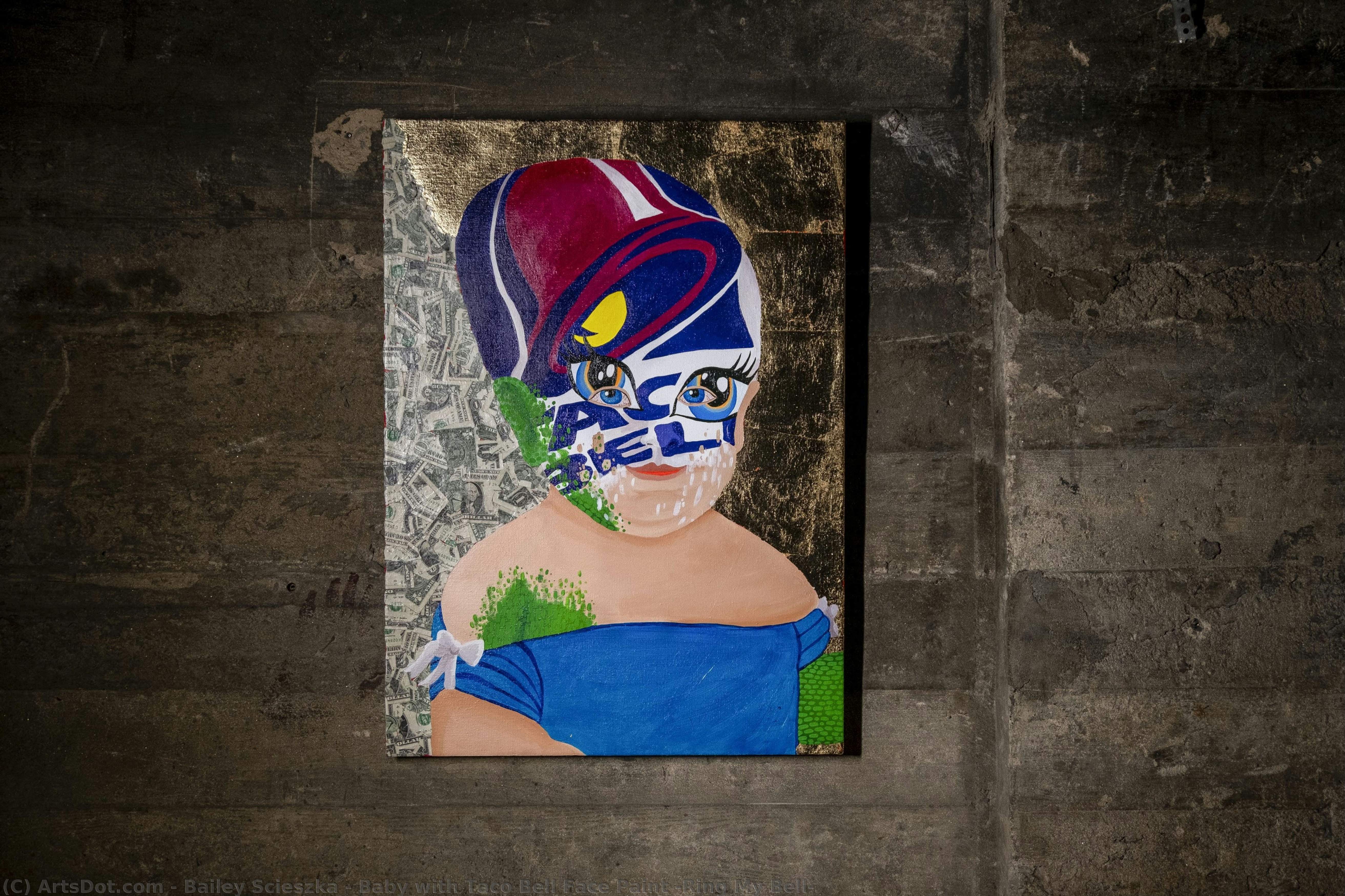 Baby With Taco Bell Face Paint (ring My Bell) — Bailey Scieszka