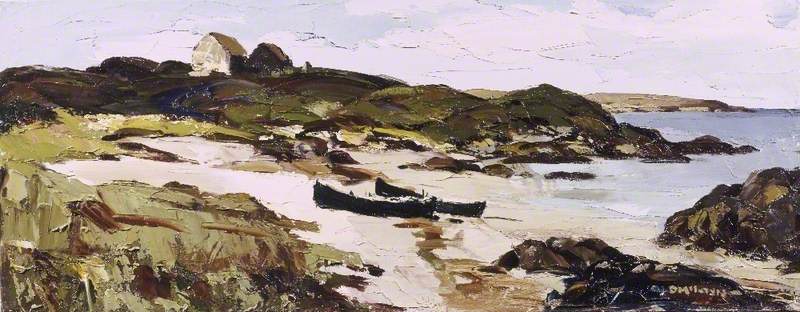 Two Boats, Mannin Bay — Donald Mcintyre