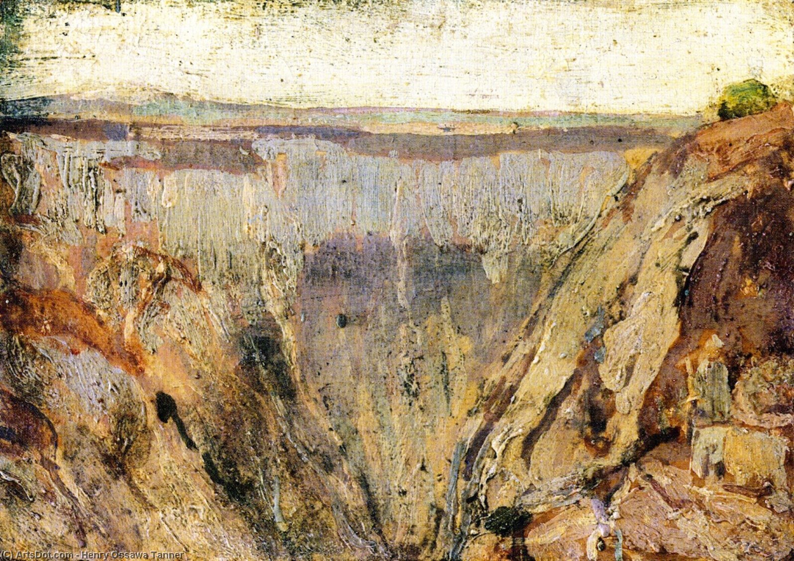 The Good Shepherd In The Atlas Mountains — Henry Ossawa Tanner