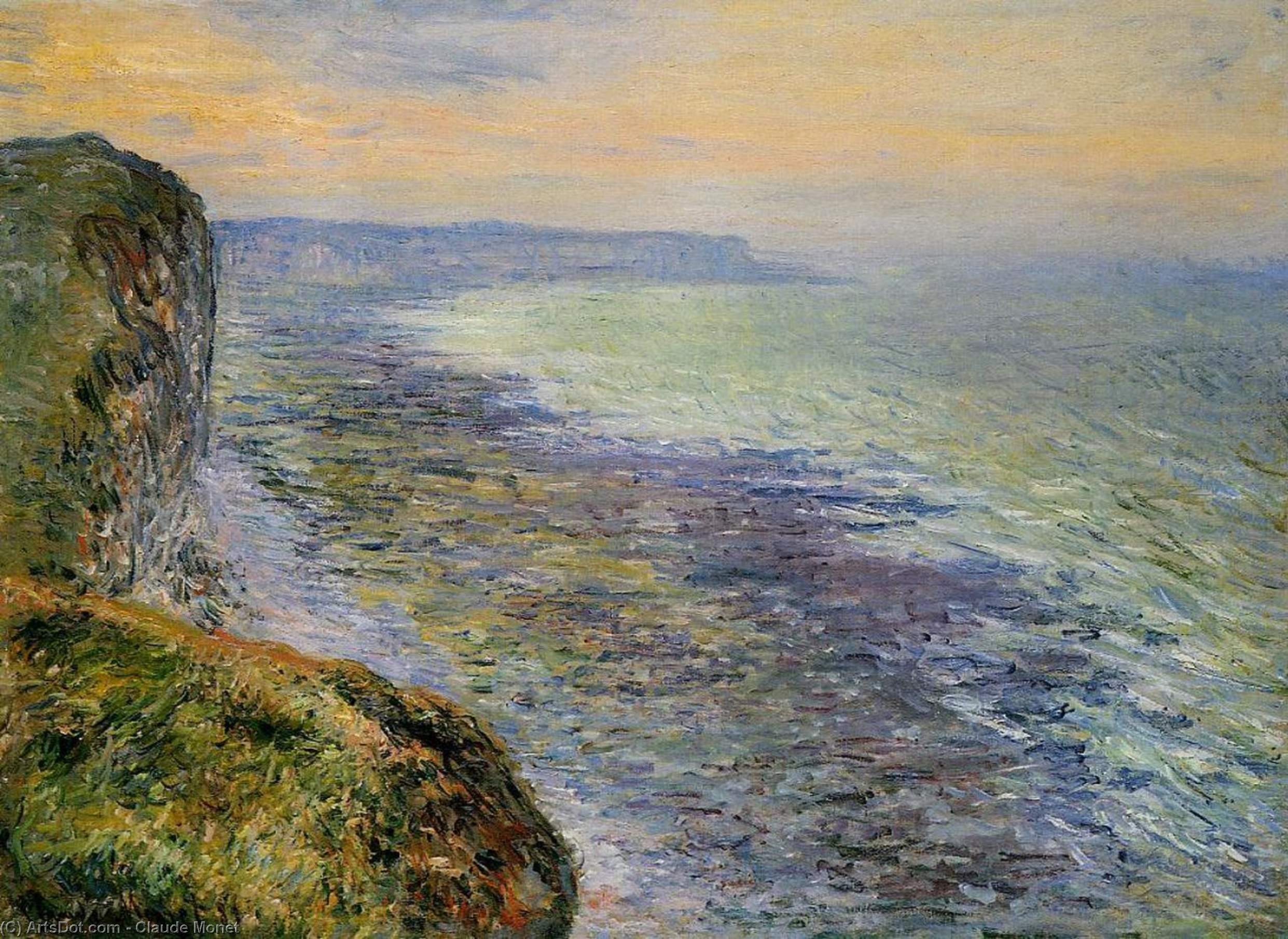 Seascape Near Fecamp — Claude Monet