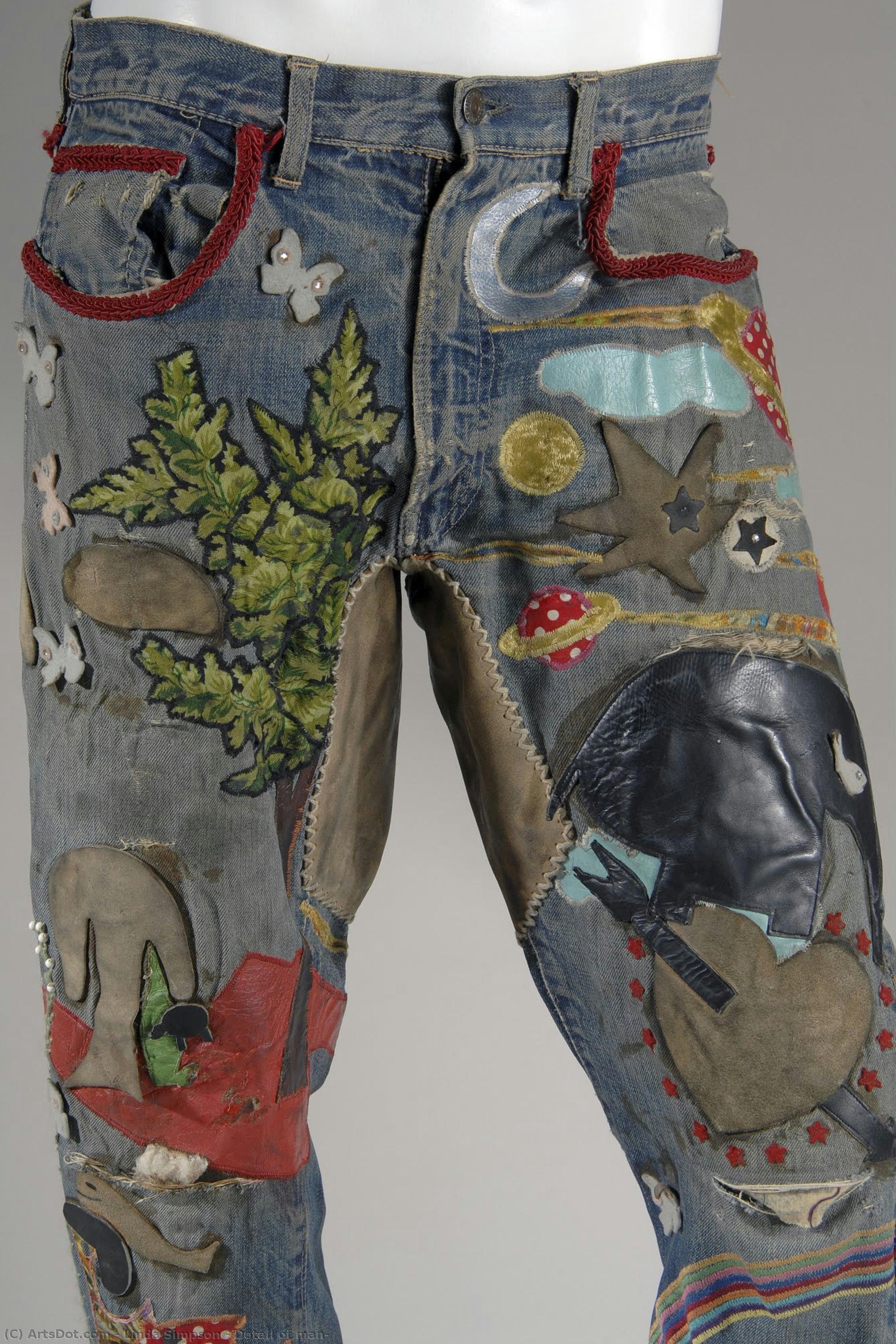 Detail Of Man — Linda Simpson