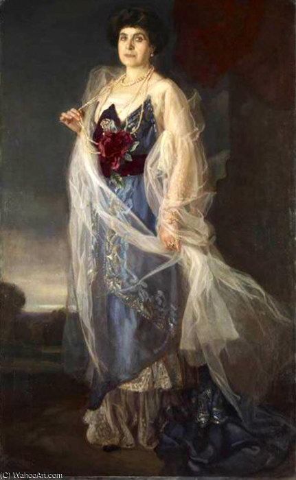 Portrait Of Woman — Jose Maria Lopez Mezquita