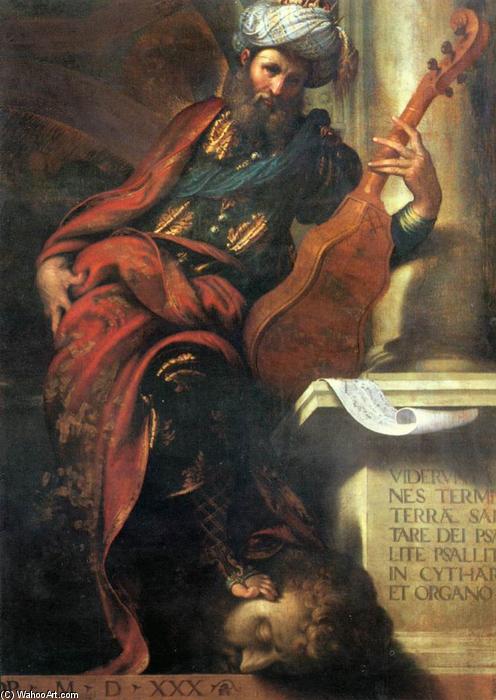The Prophet David — Camillo Boccaccino