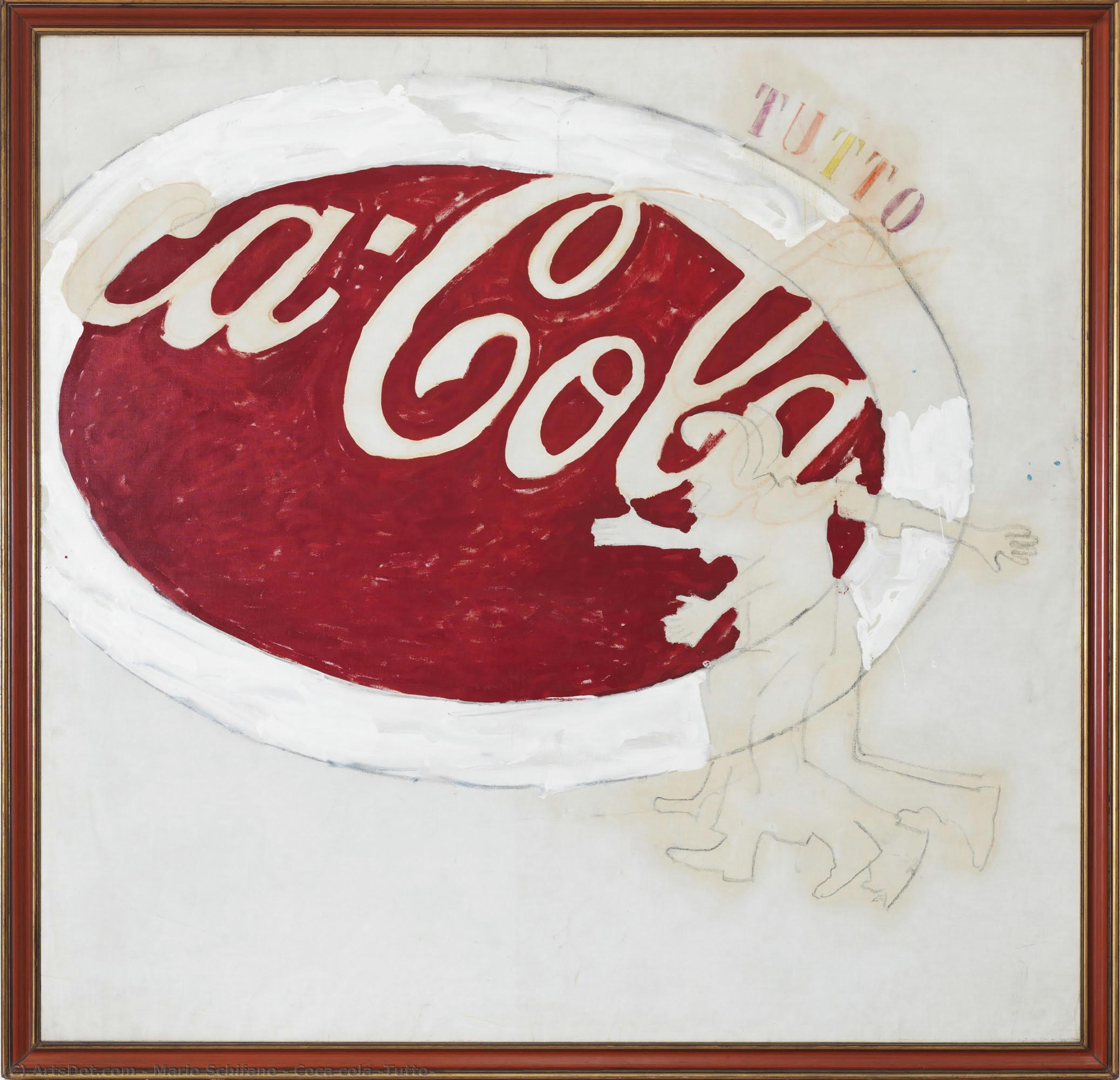 Coca Cola (tutto) — Mario Schifano