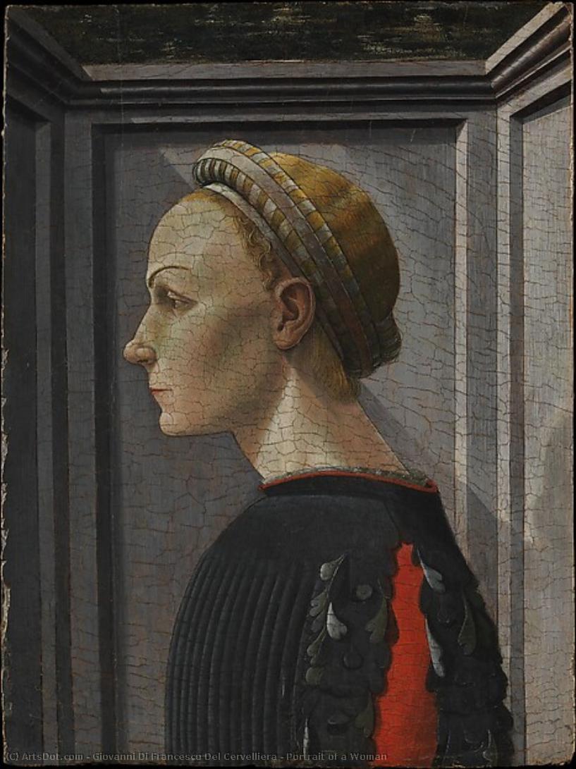 Portrait Of A Woman — Giovanni Di Francesco Del Cervelliera