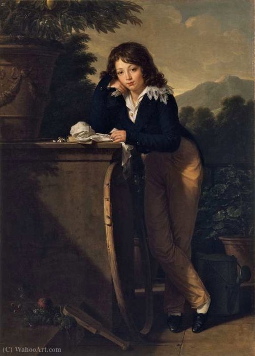 Portrait Of Kleofas Ogiński — François Xavier Fabre