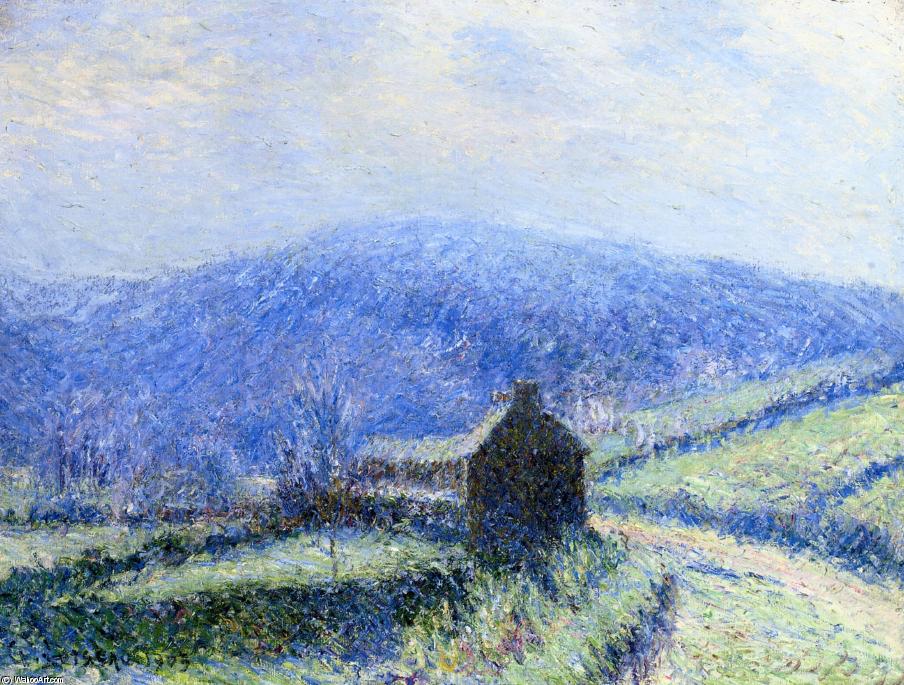 Hoarfrost At Huelgoat, Finistere — Gustave Loiseau